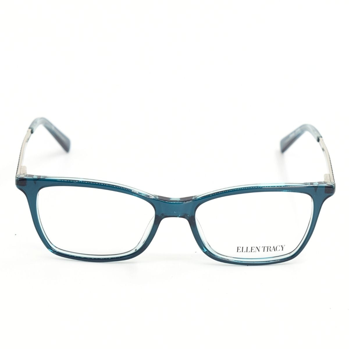 Lentes Oftálmicos para Mujer Marca: ELLEN TRACY Color: Turquesa Estilo: Rectangulares Modelo: ELLEN TRACY LAMIA-TEA frente