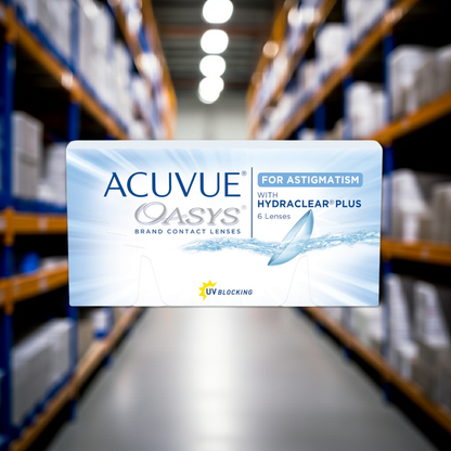 Acuvue Oasys para Astigmatismo (6 Lentes de Contacto)