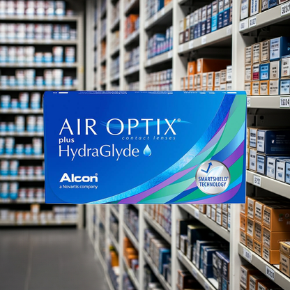 Air Optix Plus Hydraglyde (6 Lentes de Contacto)