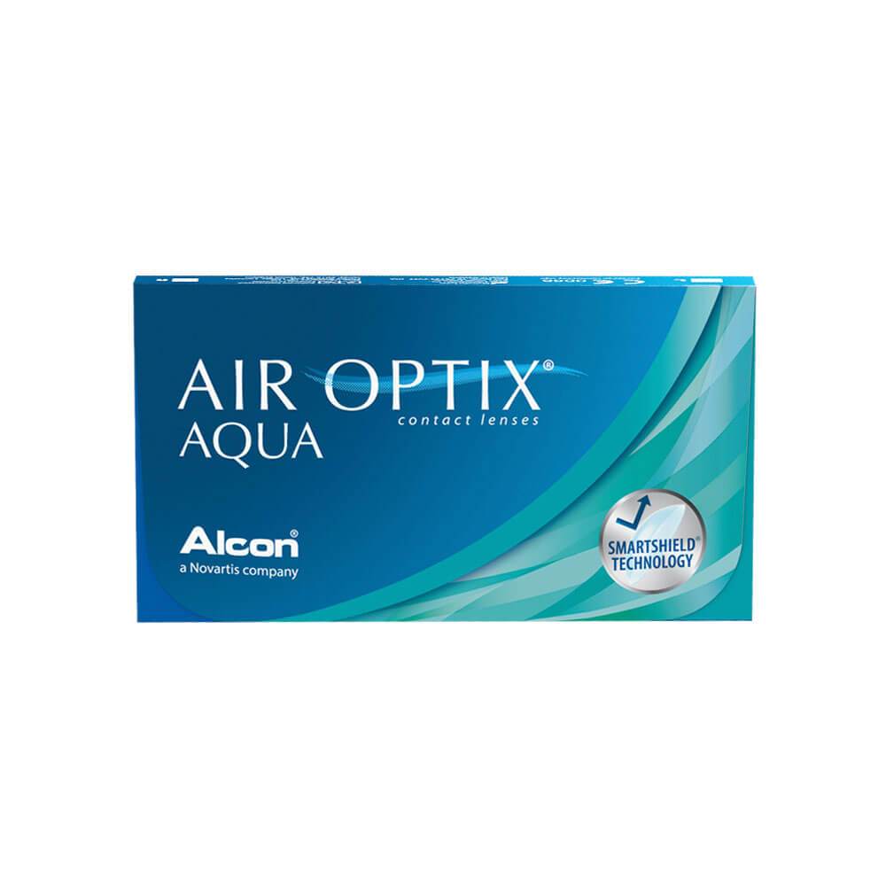 zapatilla paracaídas Piscina Air Optix Aqua | 6 lentes de contacto | Lentematic