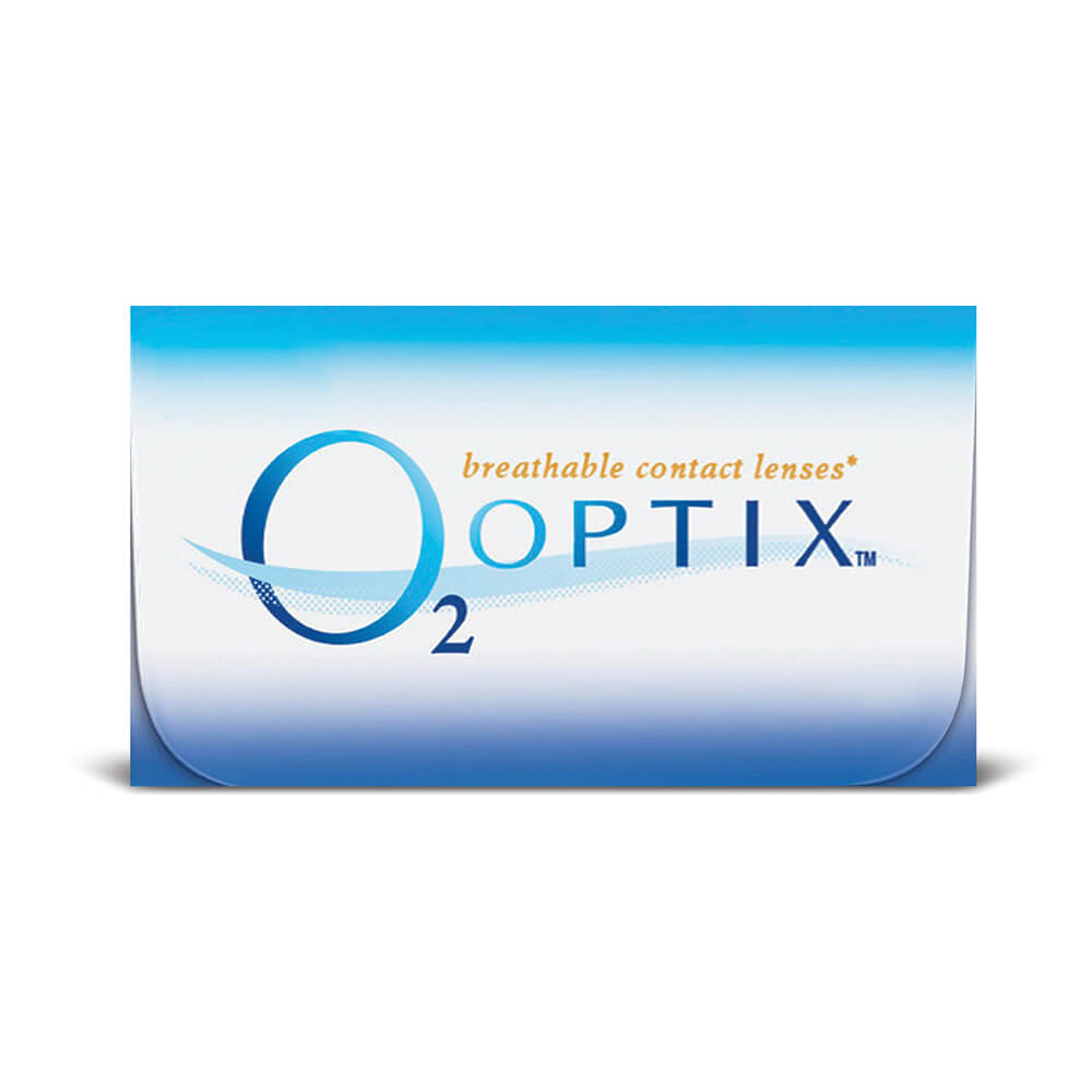 O2 Optix lentes de contacto. 